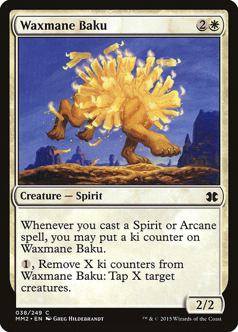 Waxmane Baku (38) (Foil) - Modern Masters 2015 - Game On