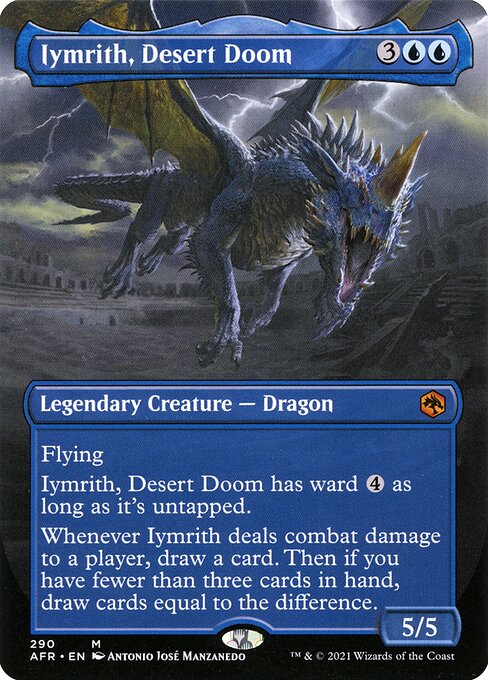 Iymrith, Desert Doom (290) - BORDERLESS - FULL ART - Adventures in the Forgotten Realms - Game On