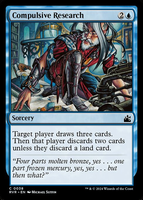 Compulsive Research (38) (Foil) - Ravnica Remastered - Game On
