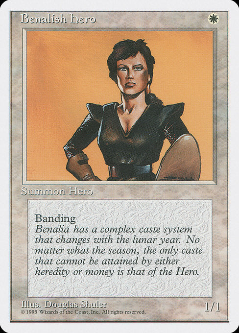 Benalish Hero (7) - Fourth Edition - Game On