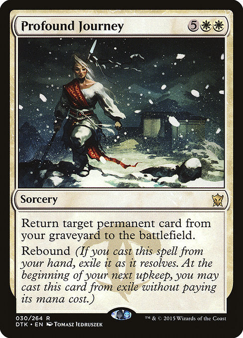 Profound Journey (30) (Foil) - Dragons of Tarkir - Game On