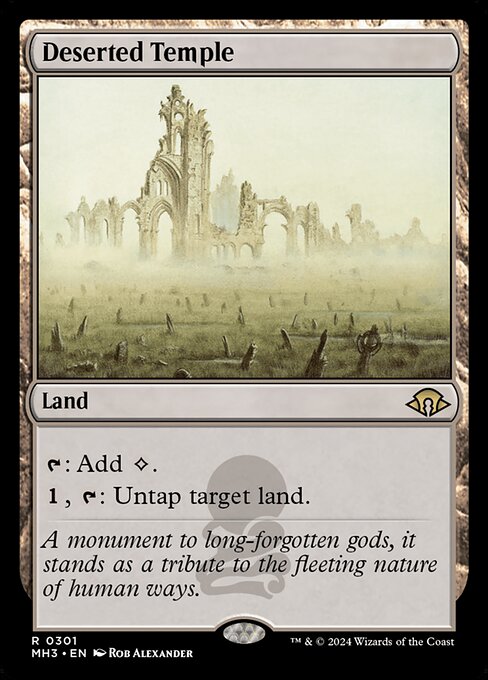 Deserted Temple (301) - Modern Horizons 3 - Game On