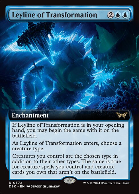 Leyline of Transformation (372) - EXTENDED ART - Duskmourn: House of Horror - Game On