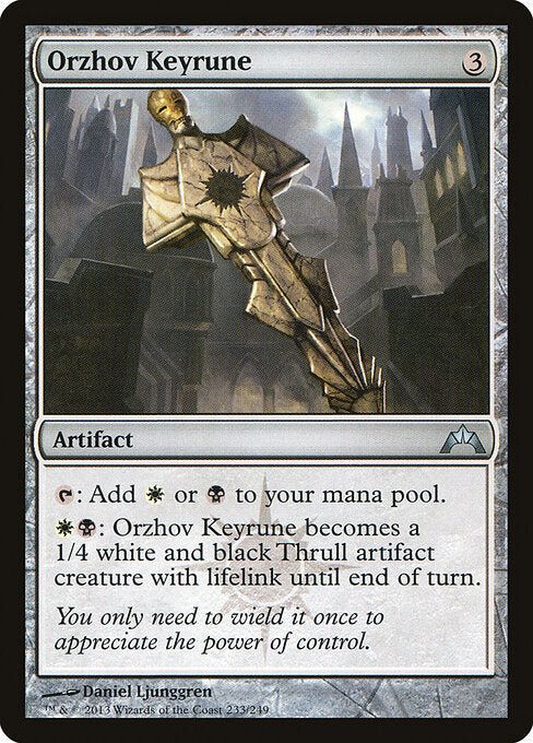 Orzhov Keyrune (233) - Gatecrash - Game On