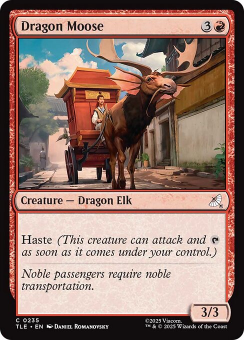Dragon Moose (235) (Foil) - Avatar: The Last Airbender Eternal - Game On