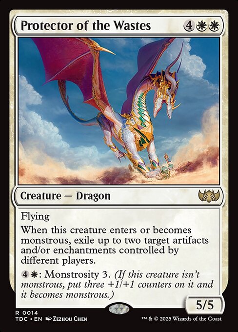 Protector of the Wastes (14) - Tarkir: Dragonstorm Commander - Game On