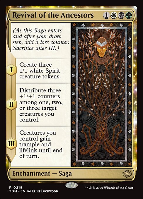 Revival of the Ancestors (218) - Tarkir: Dragonstorm - Game On