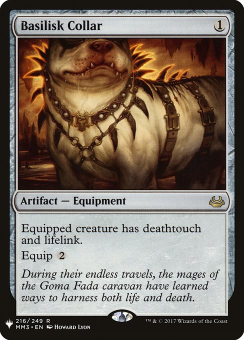 Basilisk Collar (MM3-216) - The List - Game On