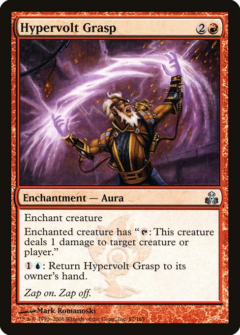 Hypervolt Grasp (67) (Foil) - Guildpact - Game On