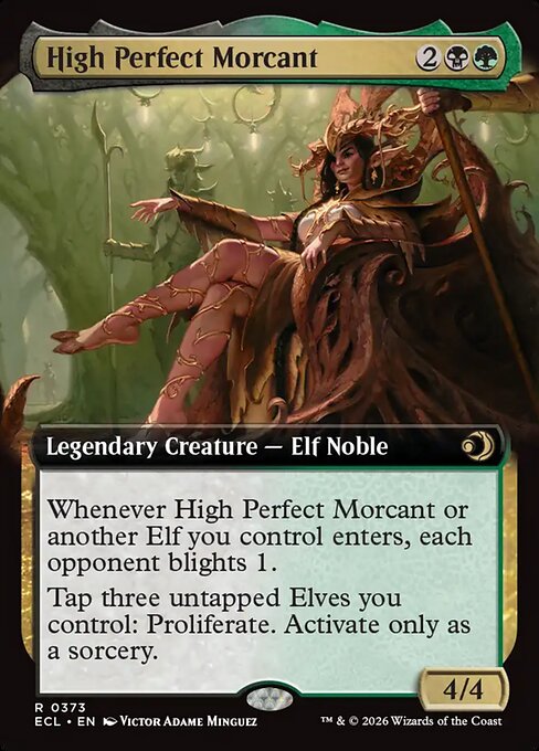 High Perfect Morcant (373) - EXTENDED ART - Lorwyn Eclipsed - Game On