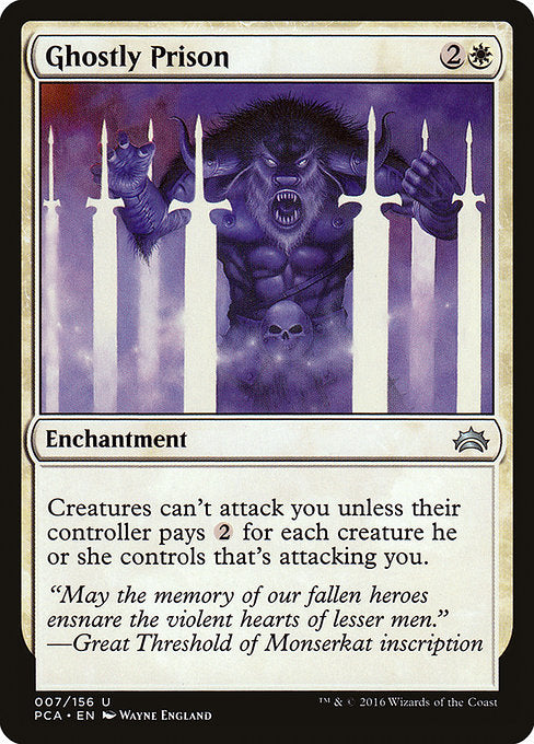 Ghostly Prison (7) - Planechase Anthology - Game On