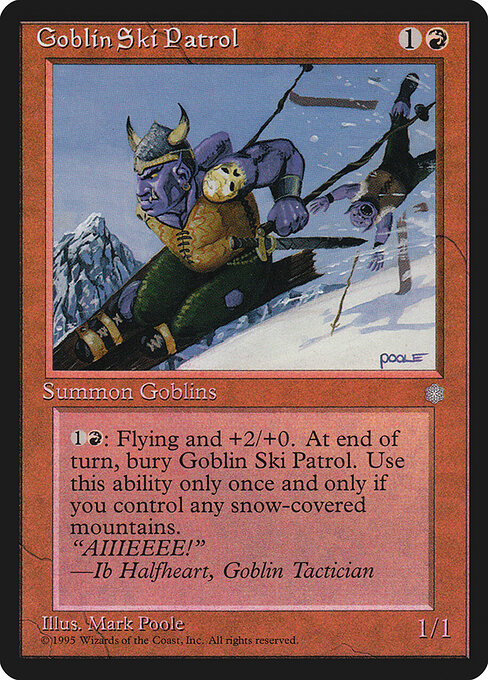Goblin Ski Patrol (190) - Ice Age - Game On