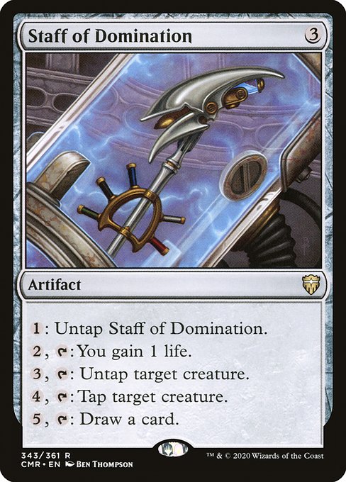 Staff of Domination (343) (Foil) - Commander Legends - Game On