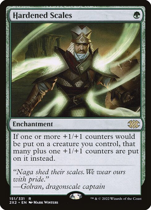 Hardened Scales (151) - Double Masters 2022 - Game On