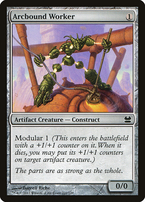 Arcbound Worker (201) - Modern Masters - Game On