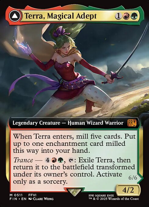 Terra, Magical Adept // Esper Terra (511) - EXTENDED ART (Foil) - Final Fantasy - Game On