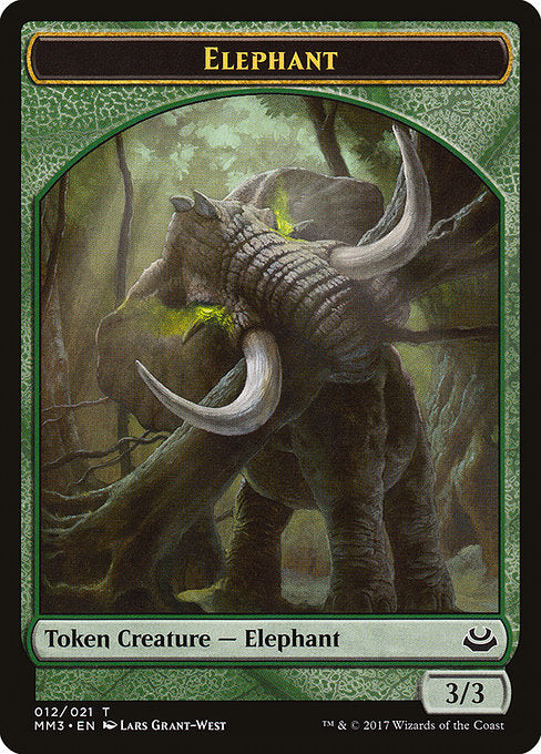 Elephant (12) - Modern Masters 2017 Tokens - Game On