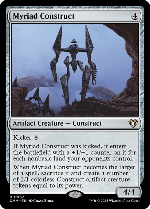 Myriad Construct (963) - Commander Masters - Game On