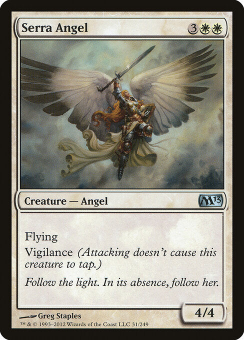 Serra Angel (31) (Foil) - Magic 2013 - Game On