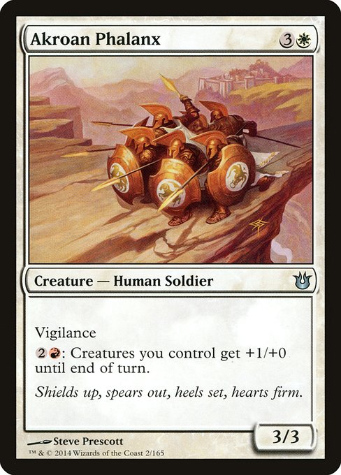 Akroan Phalanx (2) (Foil) - Born of the Gods - Game On