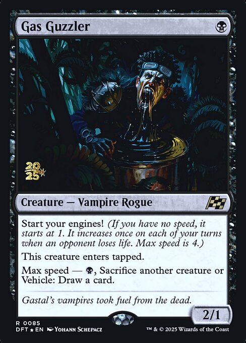 Gas Guzzler (85s) (Foil) - Aetherdrift Promos - Game On