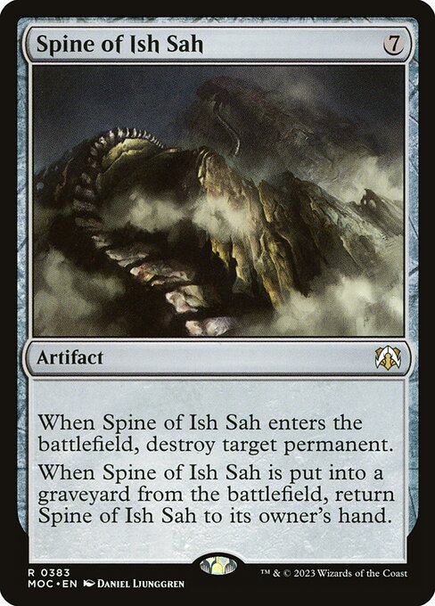 Spine of Ish Sah (383) - March of the Machine Commander - Game On