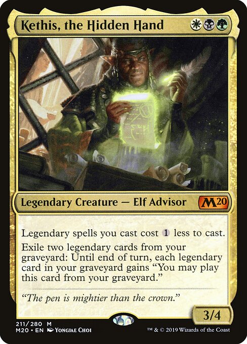 Kethis, the Hidden Hand (211) - Core Set 2020 - Game On