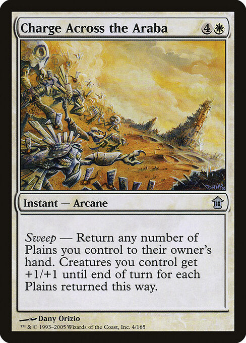 Charge Across the Araba (4) - Saviors of Kamigawa - Game On