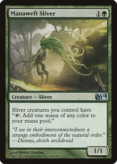 Manaweft Sliver (184) - Magic 2014 - Game On