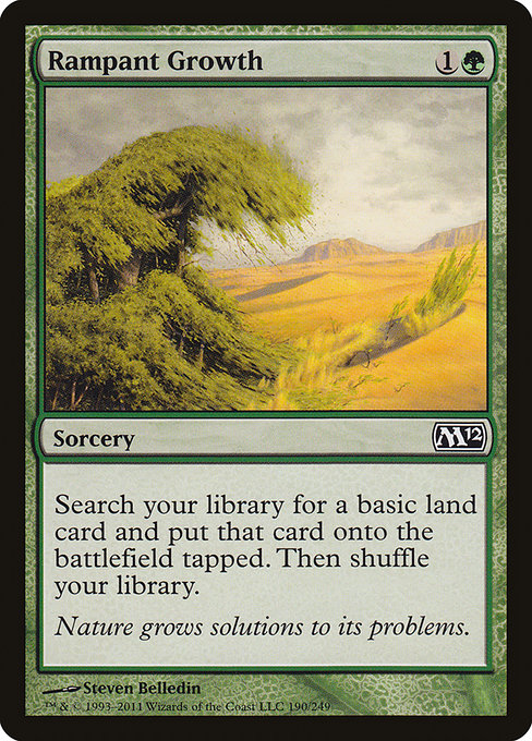 Rampant Growth (190) (Foil) - Magic 2012 - Game On