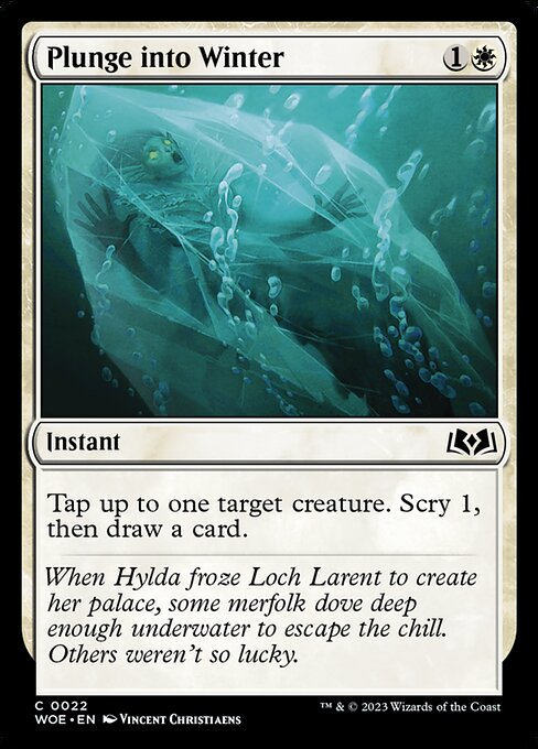 Plunge into Winter (22) (Foil) - Wilds of Eldraine - Game On