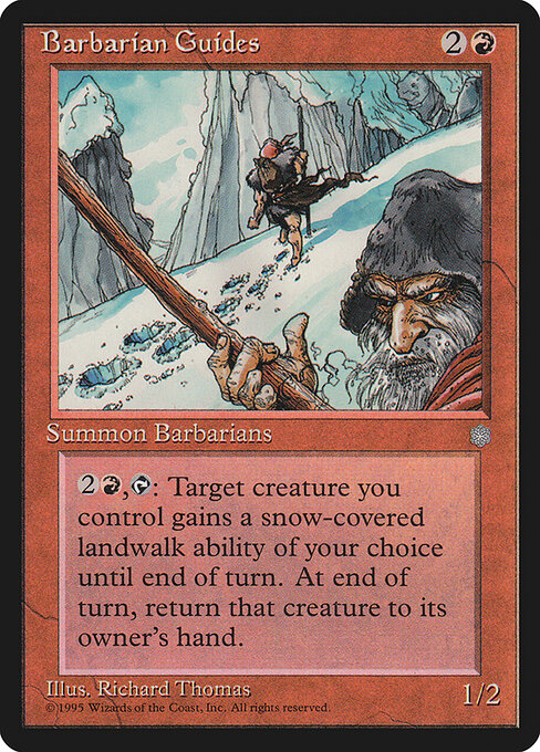 Barbarian Guides (174) - Ice Age - Game On