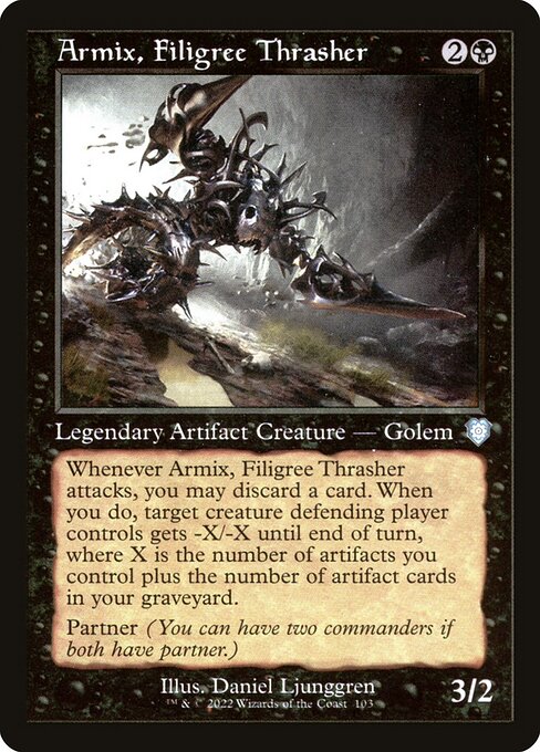 Armix, Filigree Thrasher (103) - The Brothers' War Commander - Game On