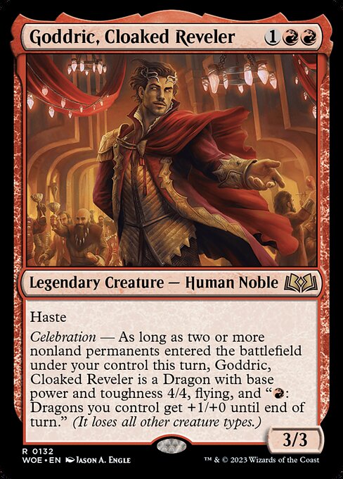 Goddric, Cloaked Reveler (132) - Wilds of Eldraine - Game On