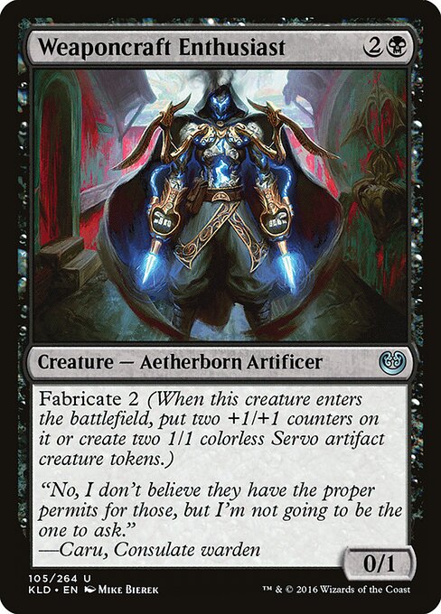 Weaponcraft Enthusiast (105) - Kaladesh - Game On