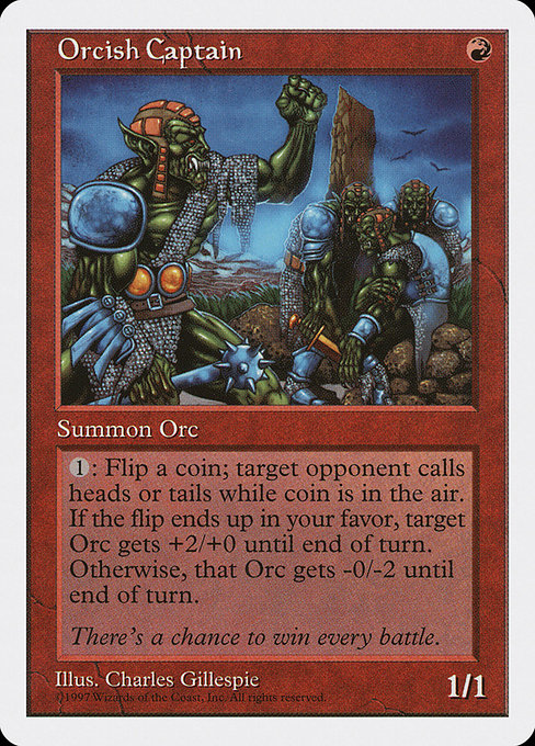 Orcish Captain (254) - Fifth Edition - Game On
