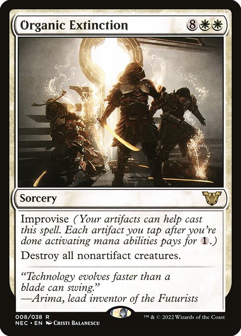 Organic Extinction (8) - Neon Dynasty Commander - Game On