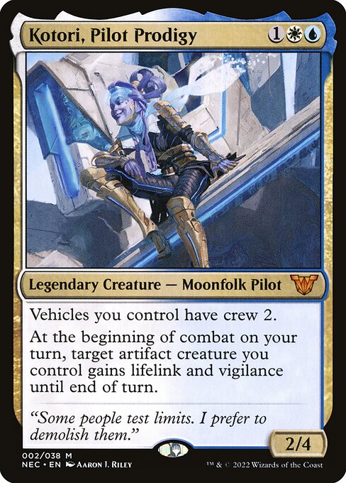 Kotori, Pilot Prodigy (2) (Foil) - Neon Dynasty Commander - Game On