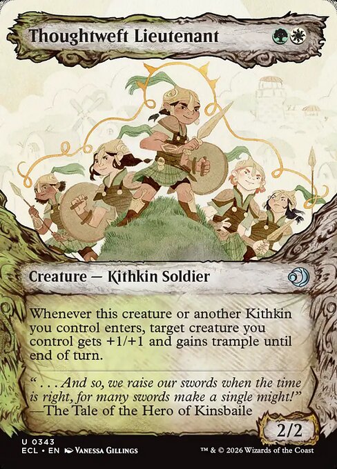 Thoughtweft Lieutenant (343) - Lorwyn Eclipsed - Game On