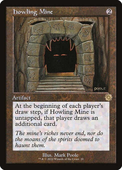Howling Mine (20) (Foil) - The Brothers' War Retro Artifacts - Game On