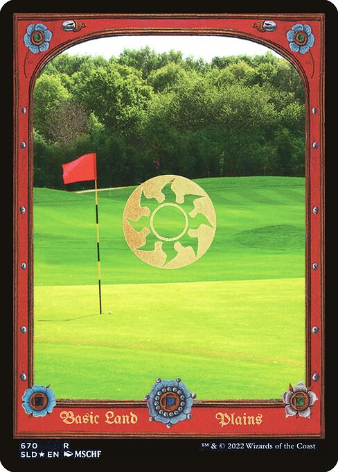 Plains (670) - FULL ART (Foil) - Secret Lair Drop - Game On