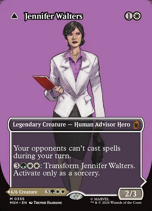 Jennifer Walters // The Sensational She-Hulk (355) - BORDERLESS - Marvel Super Heroes - Game On