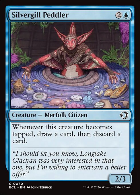 Silvergill Peddler (70) - Lorwyn Eclipsed - Game On