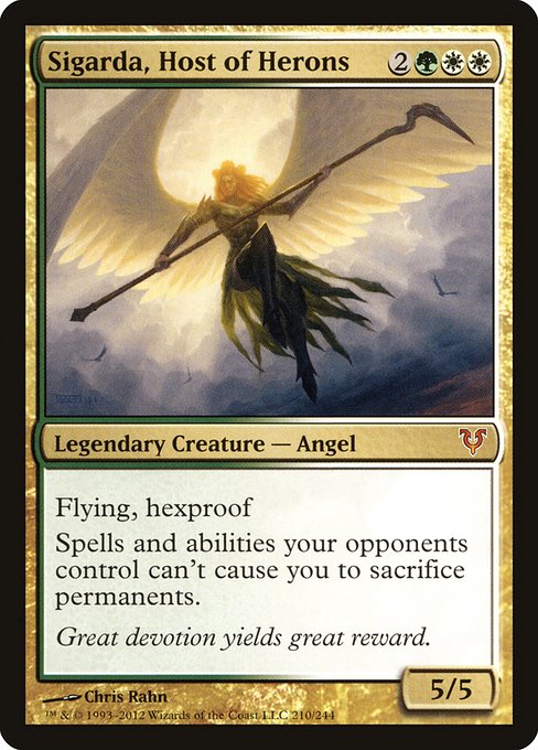 Sigarda, Host of Herons (210) - Avacyn Restored - Game On