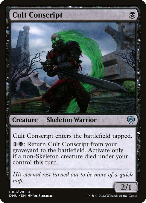Cult Conscript (88) - Dominaria United - Game On