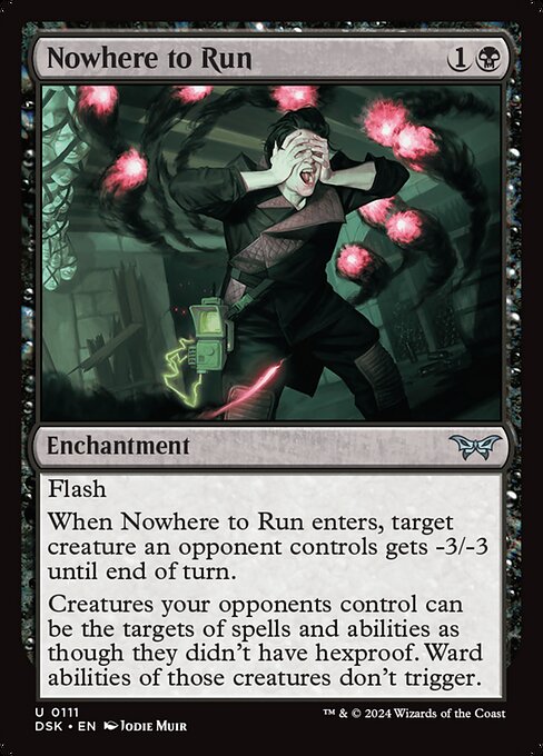 Nowhere to Run (111) - Duskmourn: House of Horror - Game On