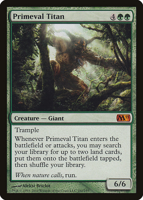 Primeval Titan (192) - Magic 2011 - Game On
