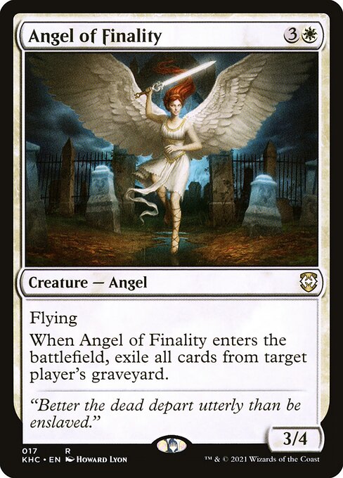 Angel of Finality (17) - Kaldheim Commander - Game On