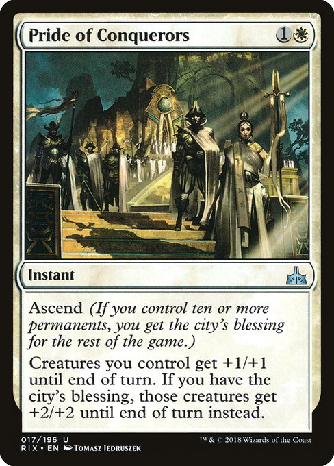 Pride of Conquerors (17) (Foil) - Rivals of Ixalan - Game On