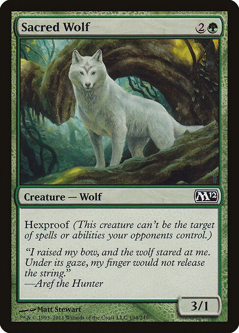 Sacred Wolf (194) - Magic 2012 - Game On